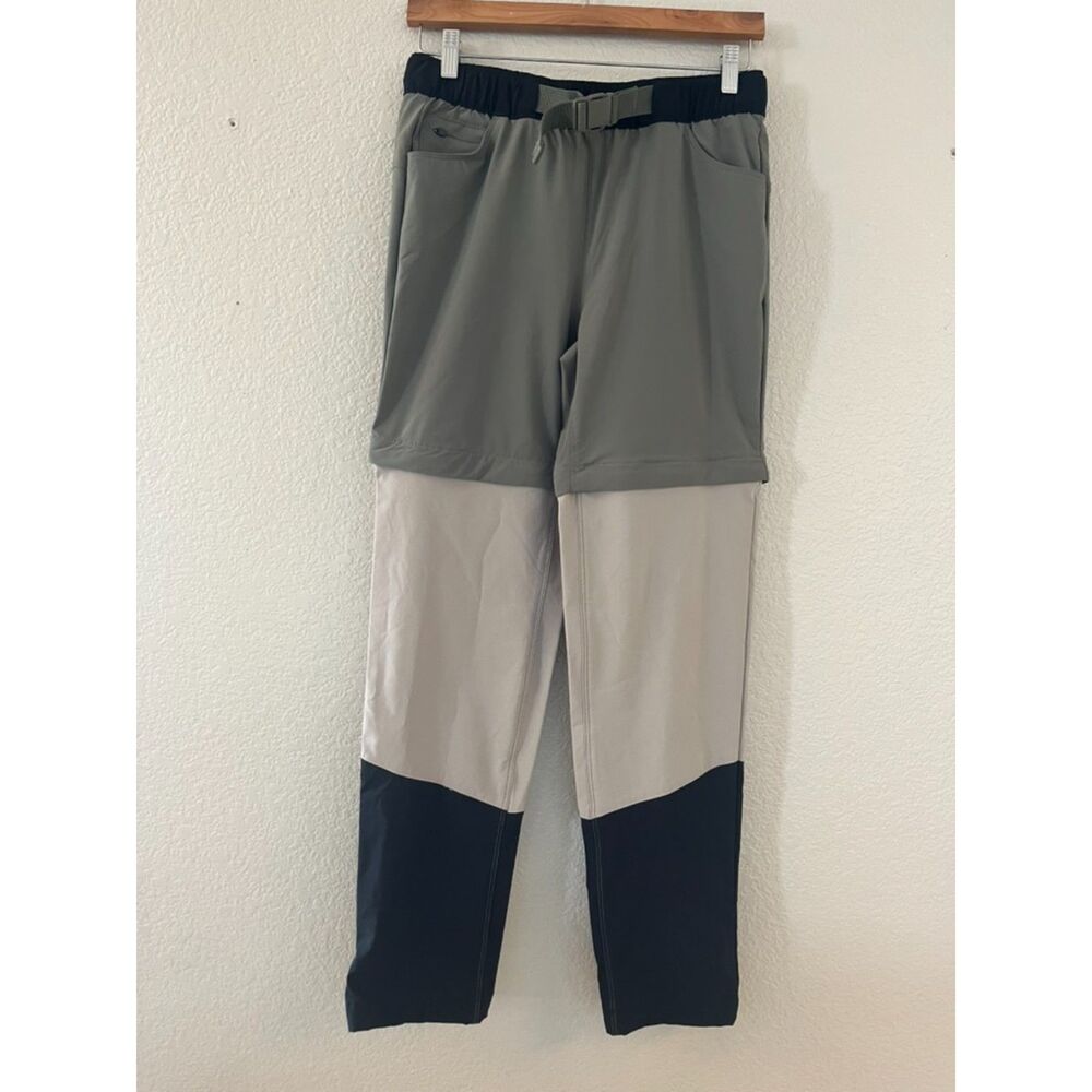 Eddie Bauer Convertible Clima Trail Zip-off Pants Color Block Size 4